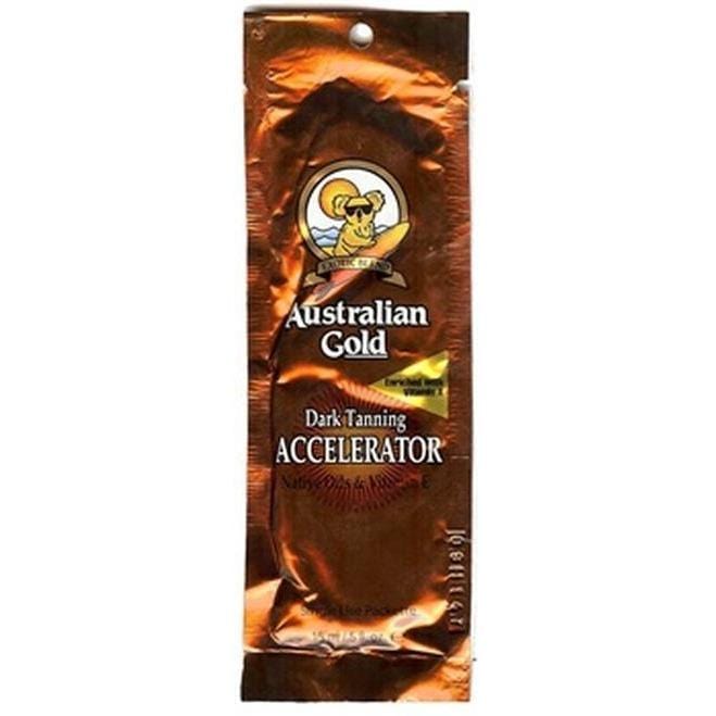 Australian Gold Dark Tanning ACCELERATOR Lotion 0.5 oz Packet - SCC Elizabeth Beauty