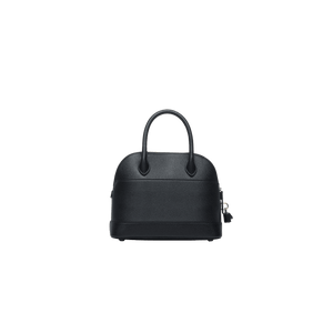 Balenciaga Ville Small Textured Black Leather Top Handle Bag - ElizabethBeautyProducts.com