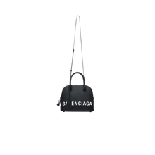Load image into Gallery viewer, Balenciaga Ville Small Textured Black Leather Top Handle Bag - ElizabethBeautyProducts.com