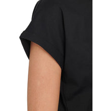 Load image into Gallery viewer, Balmain Logo Cropped T-shirt With Flocked Logo - ElizabethBeautyProducts.com