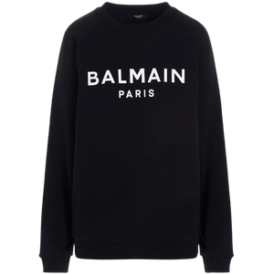 Balmain Logo Printed Sweatshirt - ElizabethBeautyProducts.com