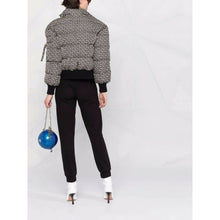 Load image into Gallery viewer, BALMAIN Monogram-Print Button-Front Down Jacket - ElizabethBeautyProducts.com