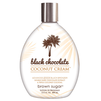Brown Sugar Black Chocolate Coconut Cream Tanning Lotion 13.5oz. - ElizabethBeautyProducts.com