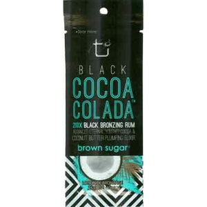 Brown Sugar Black Cocoa Colada Bronzing Rum Tanning Lotion Packet - ElizabethBeautyProducts.com