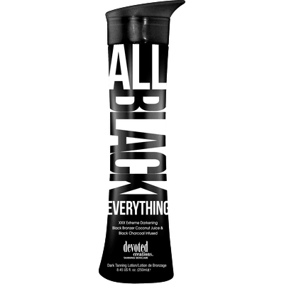 Devoted Creations All Black Everything Tanning Lotion 8.45oz. - ElizabethBeautyProducts.com
