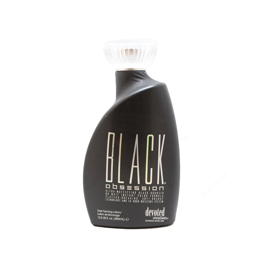 Devoted Creations Black Obsession Black Bronzer Tanning Lotion 13.5oz. - ElizabethBeautyProducts.com