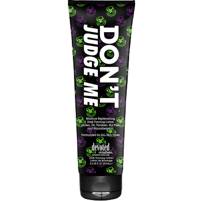 Devoted Creations Don’t Judge Me Tanning Lotion 8.5oz. - ElizabethBeautyProducts.com