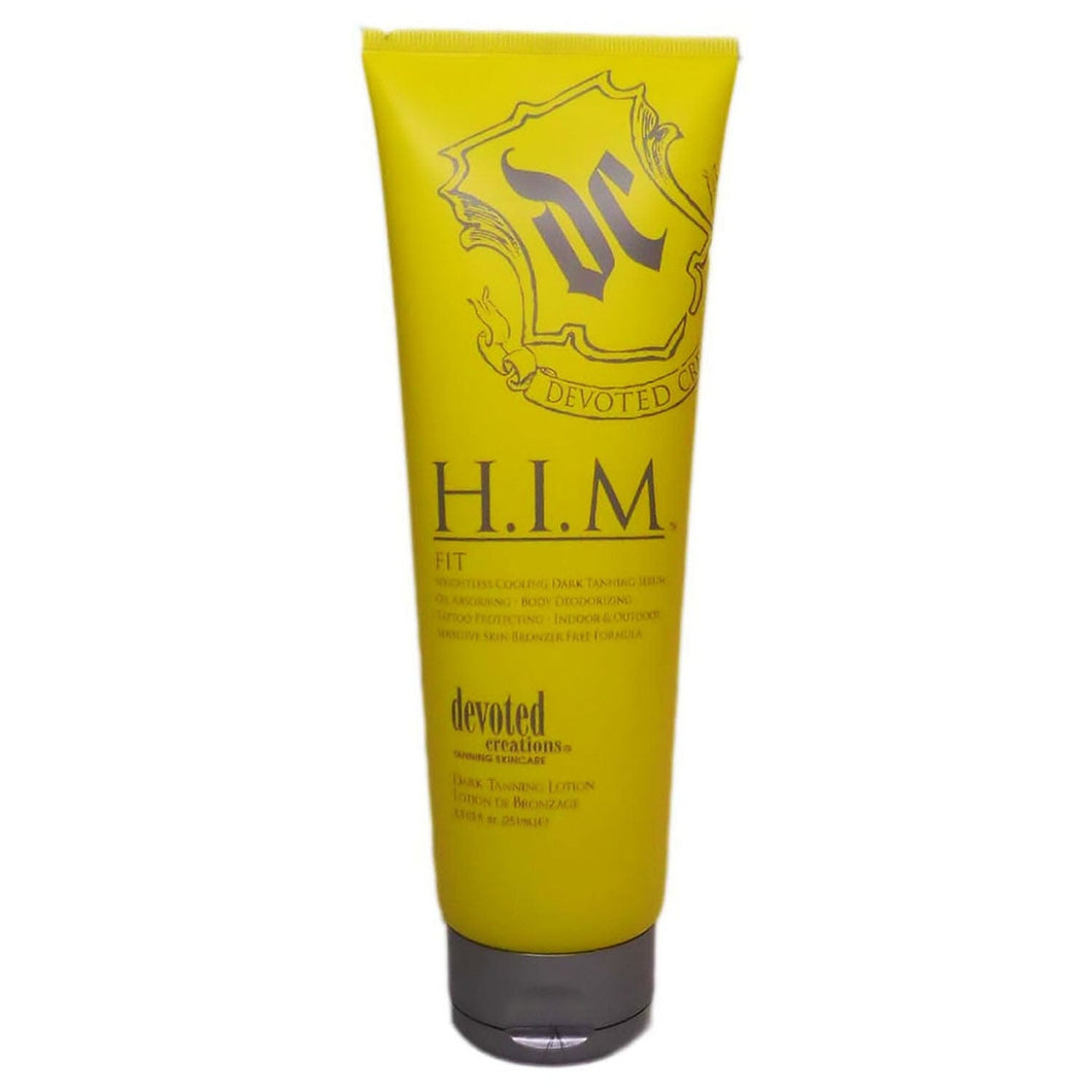 Devoted Creations HIM Fit Tanning Lotion 8.5 oz. - ElizabethBeautyProducts.com