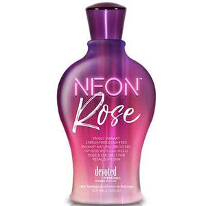 Devoted Creations Neon Rose Tanning Lotion 12.25 oz - ElizabethBeautyProducts.com
