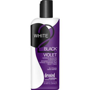 Devoted Creations White 2 Black Violet 8.5 oz - ElizabethBeautyProducts.com