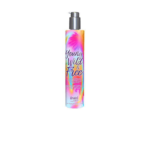 Devoted Creations Young, Wild and Free Tanning Lotion 9.5oz. - ElizabethBeautyProducts.com