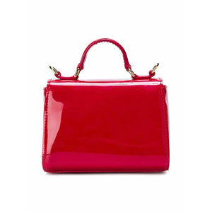 Dolce & Gabbana Red Patent Leather Bag - ElizabethBeautyProducts.com