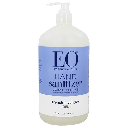 Eo Essential Oil Hand Sanitizing French Gel, Organic Lavender 32 oz - SCC Elizabeth Beauty