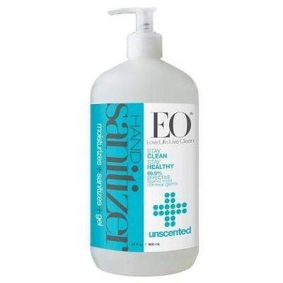 EO Products Hand Sanitizer Gel Unscented 32 oz - SCC Elizabeth Beauty