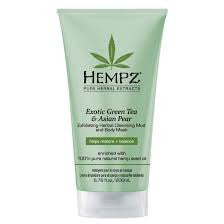 Hempz Exotic Green Tea & Asian Pear Mud & Body Mask 6.76 oz - ElizabethBeautyProducts.com