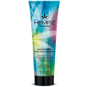 Hempz Hypoallergenic Dark Tan Maximizer Tanning Lotion 9oz - ElizabethBeautyProducts.com