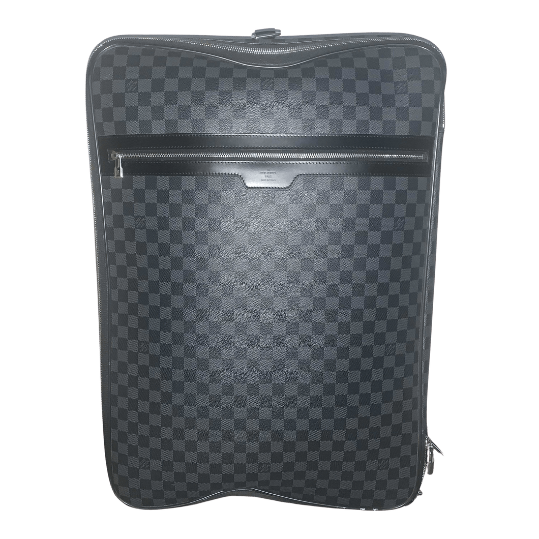 Louis Vuitton Pegase 65 Rolling Suitcase Graphite - Authentic - ElizabethBeautyProducts.com