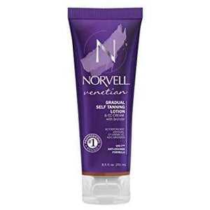 Norvell Venetian Sunless Tanning Color Extender Moisturizing Lotion with Violet and Brown Tone Instant Bronzers 8.5 oz - ElizabethBeautyProducts.com