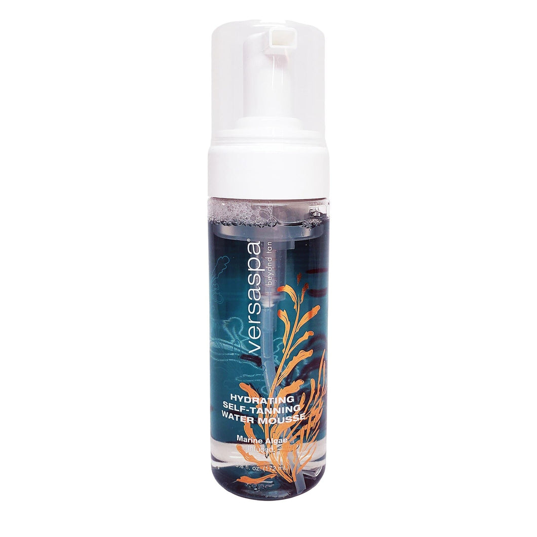 Pack of Two Versaspa Beyond Tan Hydrating Self-Tanning Water Mousse Marine Algae Infused Bottles - ElizabethBeautyProducts.com