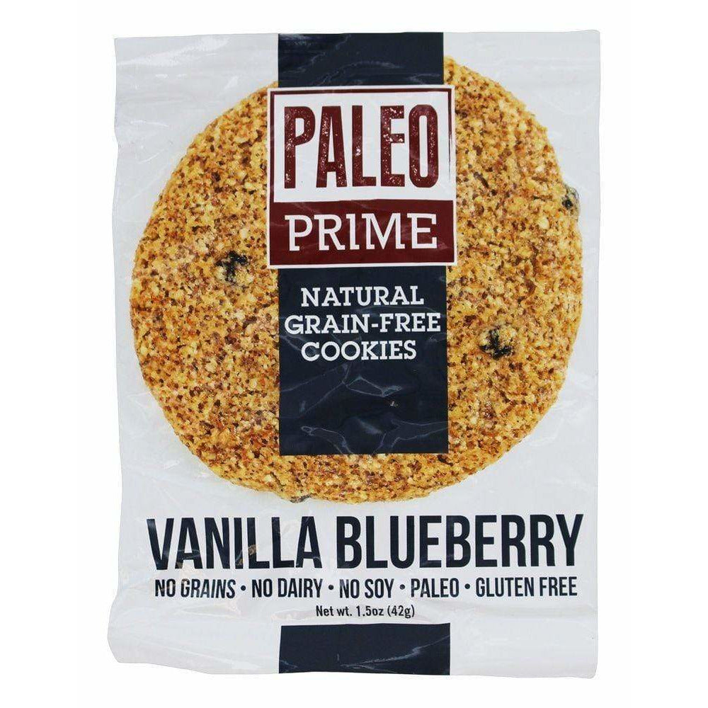 Paleo Prime Vanilla Blueberry Cookie 12 count - ElizabethBeautyProducts.com