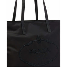 Load image into Gallery viewer, Prada Nylon Tote with Embroidered Logo - ElizabethBeautyProducts.com
