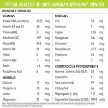 Load image into Gallery viewer, Pure Hawaiian Spirulina Powder 5 oz- Natural Premium Spirulina from Hawaii - Vegan, Non-GMO, Non-Irradiated - Superfood Supplement &amp; Natural Multivitamin - SCC Elizabeth Beauty