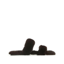 Load image into Gallery viewer, SAINT LAURENT Brown Fur Sandal Slippers - Size 41 Unisex - ElizabethBeautyProducts.com