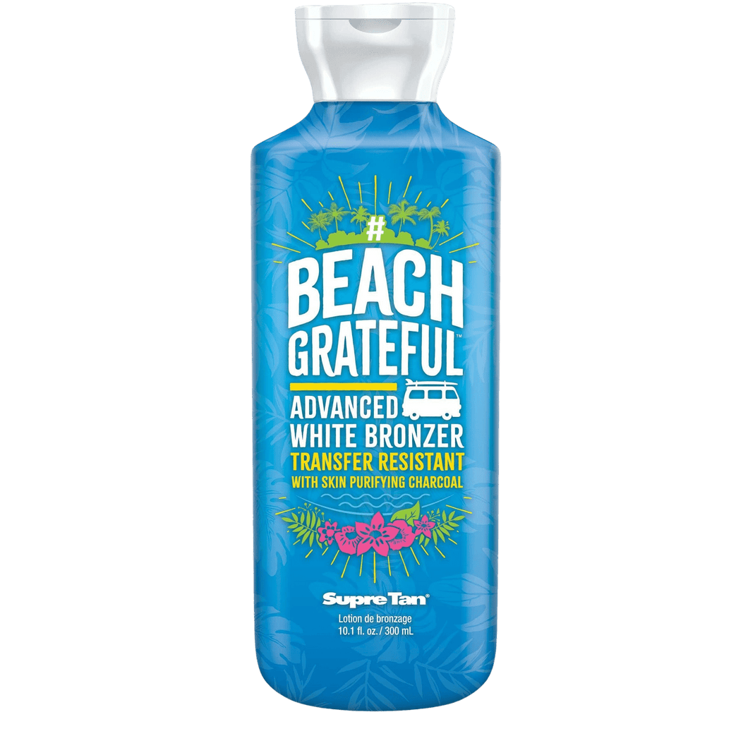 Supre Beach Grateful White Bronzer Tanning Lotion 10.1oz. - ElizabethBeautyProducts.com
