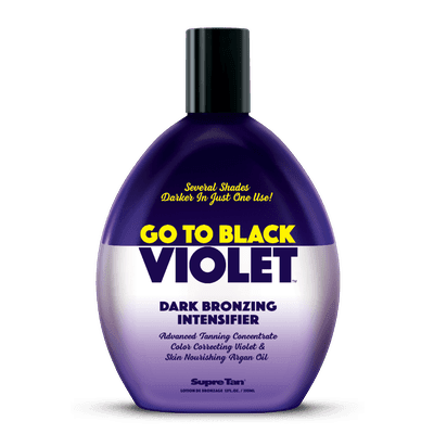 Supre Tan Go To Black Violet Tanning Lotion 12oz. - ElizabethBeautyProducts.com