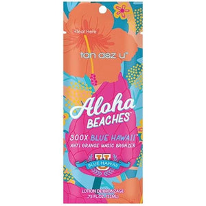 Tan Asz U Aloha Beaches Tanning Lotion 0.75oz. Packet - ElizabethBeautyProducts.com