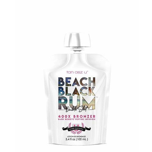 Tan Asz U Beach Black Rum 3.4oz Pouch - ElizabethBeautyProducts.com