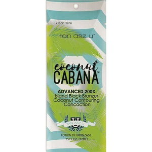 Tan Asz U Coconut Cabana Tanning Lotion Packet - ElizabethBeautyProducts.com