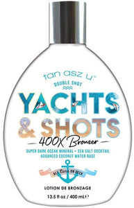 Tan Asz U Double Shot Yachts & Shots 13.5oz. - ElizabethBeautyProducts.com