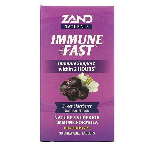 Zand Formulas Sweet Elderberry Immune Fast 30ct. - ElizabethBeautyProducts.com