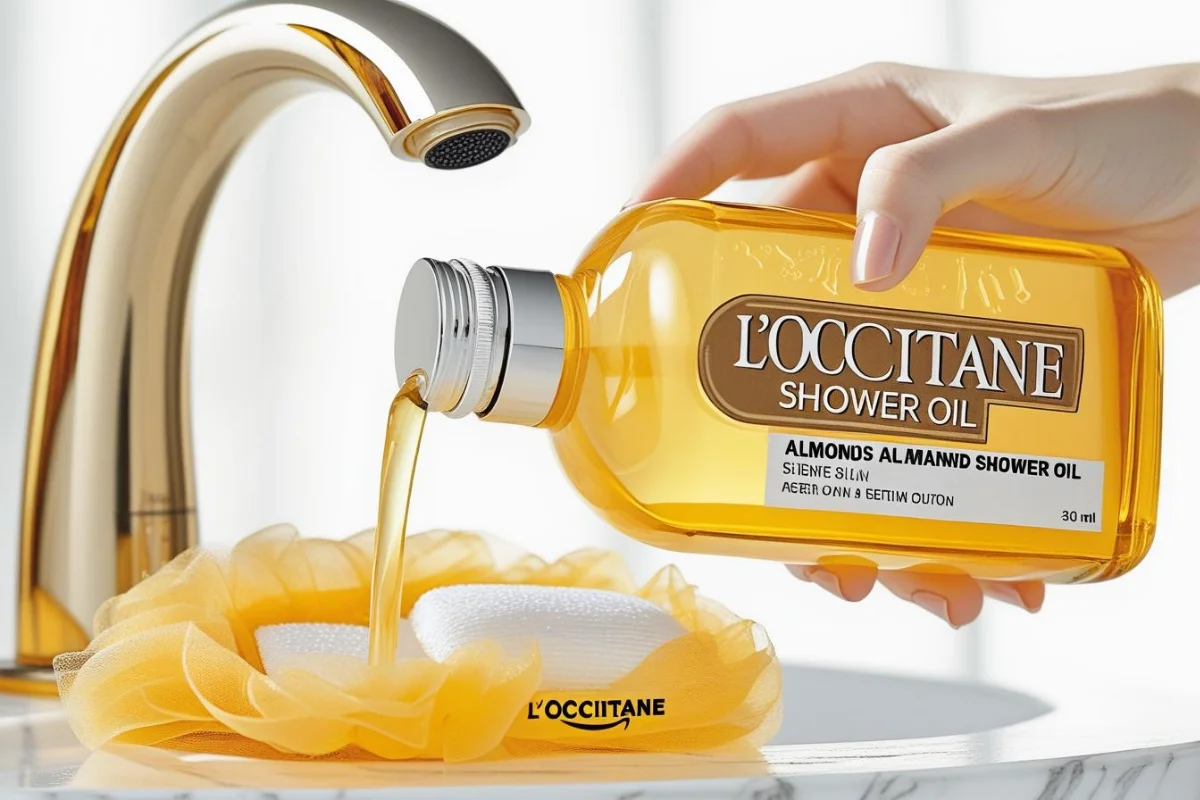 diy l'occitane almond shower oil
